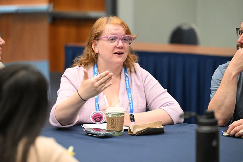 It was a bit overwhelming for sure, but the orientation helped me understand how the event worked, and the learning paths set me up for the rest of the conference.